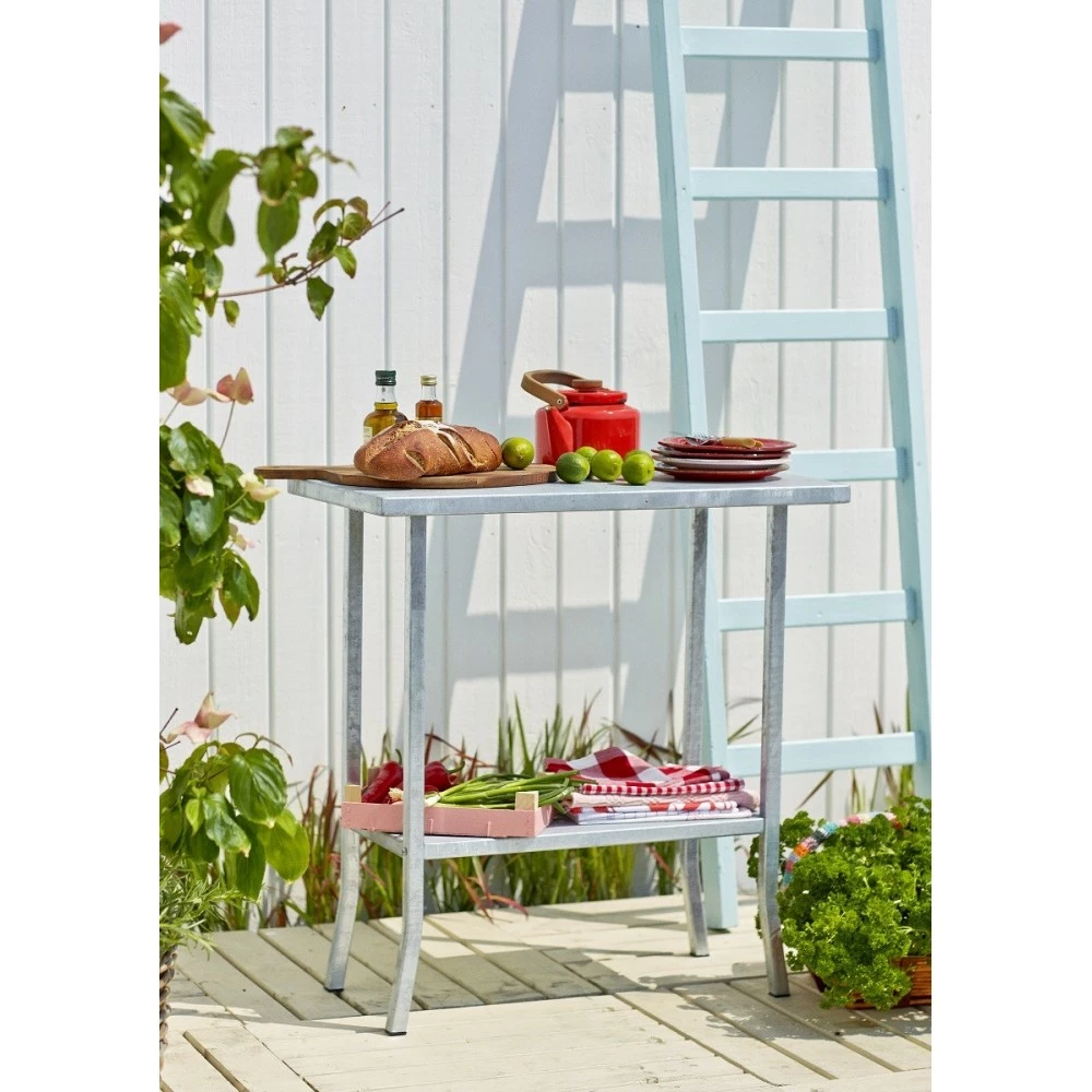 Plus A/S Plus Plantebord - 45x75cm - Galvaniseret Stål 11 Plus A/S Plus Plantebord - 45x75cm - Galvaniseret Stål - Billede 9