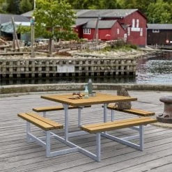 Plus A/S Plus Cafe Plankesæt - 185580-18 Gråbrun