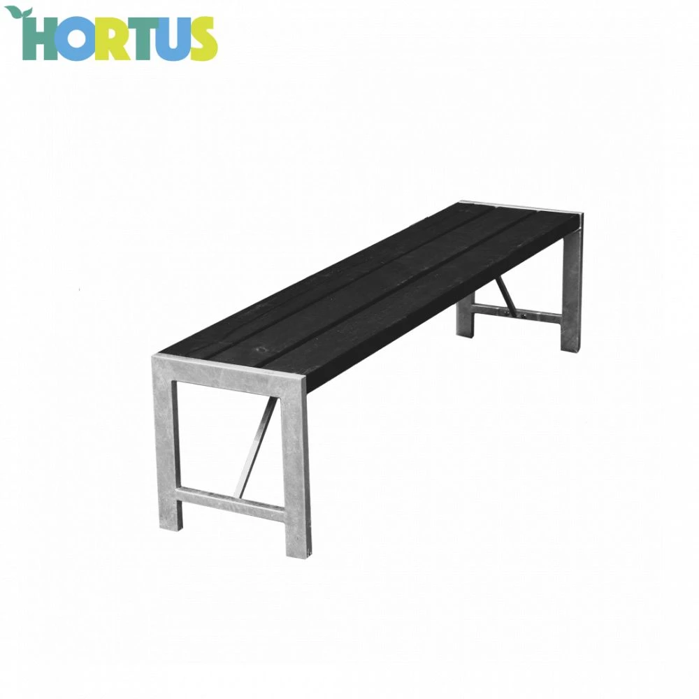 NSH Nordic A/S Bænk H-model Sort Grundmalet Og Galvaniseret Stel - 801-094 4 NSH Nordic A/S Bænk H-model Sort Grundmalet Og Galvaniseret Stel - 801-094 - Billede 2