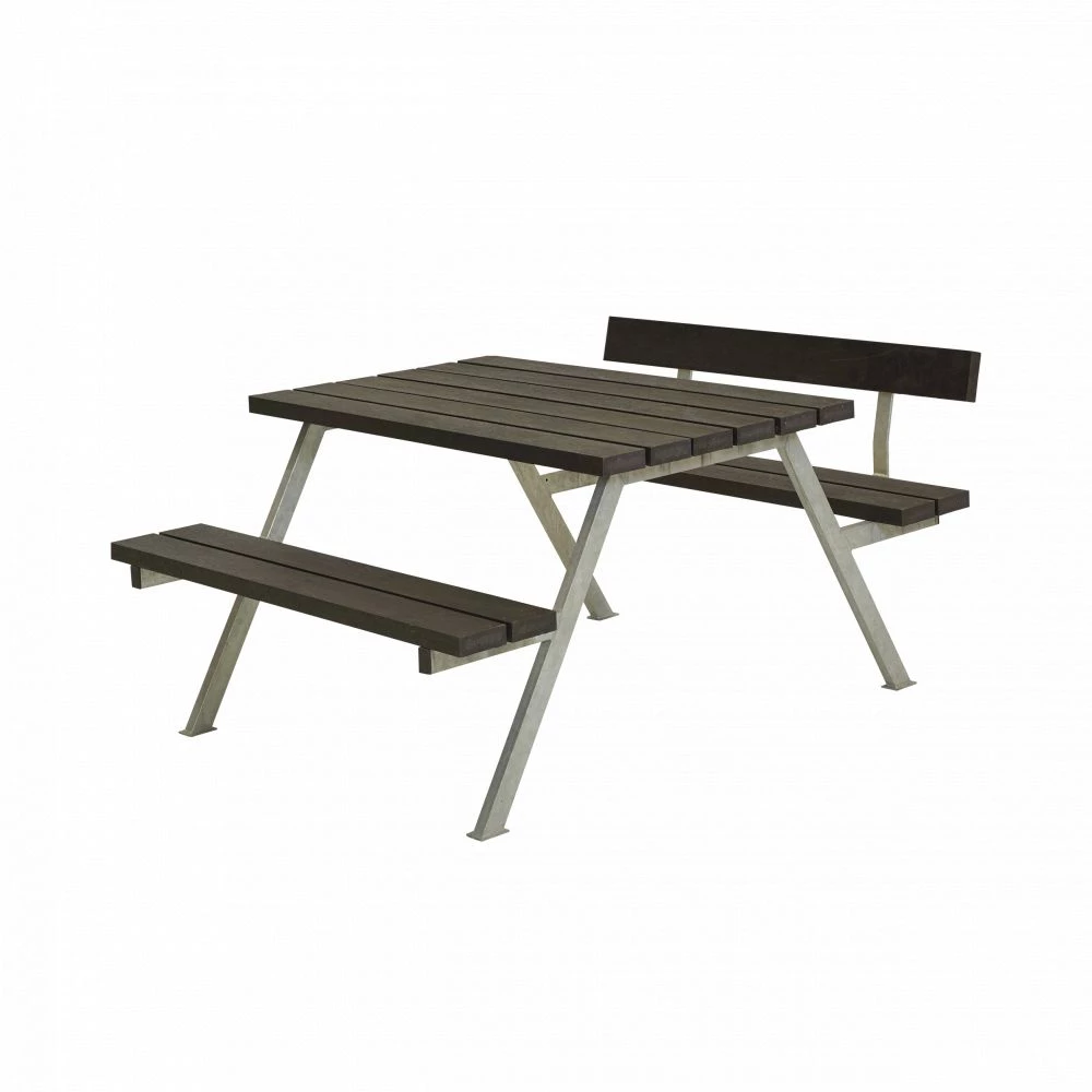 Plus A/S Plus Alpha Bord/Bænkesæt M/2 Ryglæn - 177 Cm - Grøn - 187612-11 3 Plus A/S Plus Alpha Bord/Bænkesæt M/2 Ryglæn - 177 Cm - Grøn - 187612-11