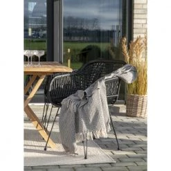Homeshop Stol I Sort Polyrattan Med Hynde - 7001051 -Tilbud homeshop Butik unnamed file 1114