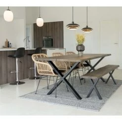 Homeshop Stol I Naturligt Polyrattan Med Hynde - 7001050 -Tilbud homeshop Butik unnamed file 1119
