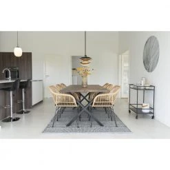 Homeshop Stol I Naturligt Polyrattan Med Hynde - 7001050 -Tilbud homeshop Butik unnamed file 1120