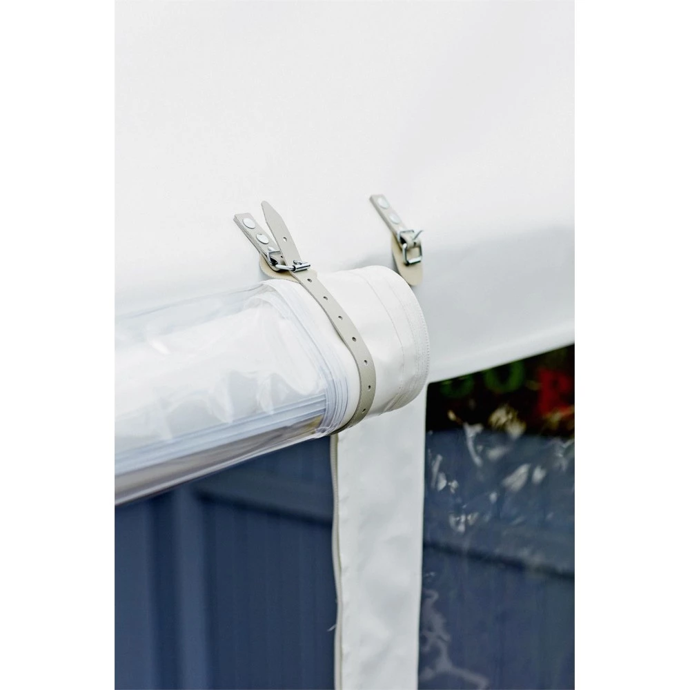 Plus A/S Plus Shelter På Hjul 120x203x198cm Med Tag Og Front Af Kraftig Polyester Dug 16748-1 10 Plus A/S Plus Shelter På Hjul 120x203x198cm Med Tag Og Front Af Kraftig Polyester Dug 16748-1 - Billede 8