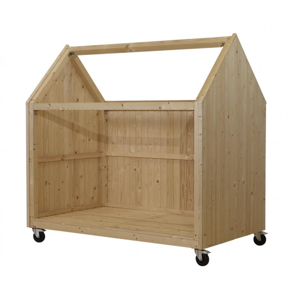 Plus A/S Plus Shelter På Hjul 120x203x198cm Med Tag Og Front Af Kraftig Polyester Dug 16748-1 11 Plus A/S Plus Shelter På Hjul 120x203x198cm Med Tag Og Front Af Kraftig Polyester Dug 16748-1 - Billede 9