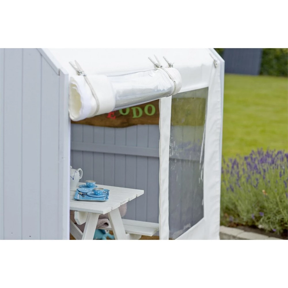 Plus A/S Plus Shelter På Hjul 120x203x198cm Med Tag Og Front Af Kraftig Polyester Dug 16748-1 13 Plus A/S Plus Shelter På Hjul 120x203x198cm Med Tag Og Front Af Kraftig Polyester Dug 16748-1 - Billede 11