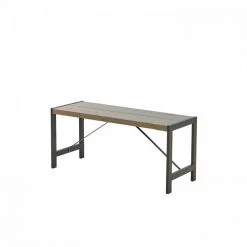 Plus A/S Plus Funkis Bænk - B 103 Cm X H 45 Cm - Gråbrun