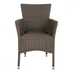 Homeshop Spisebordsstol Havestol I Kubu Grey Polyrattan - 7001123