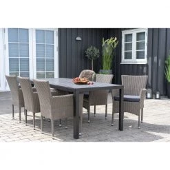 Homeshop Spisebordsstol Havestol I Kubu Grey Polyrattan - 7001123 -Tilbud homeshop Butik unnamed file 1334