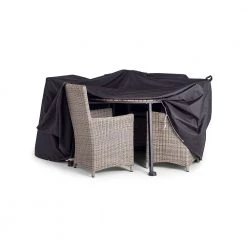 Homeshop Overtræk T/havemøbler - Polyester Sort 185x95x185cm