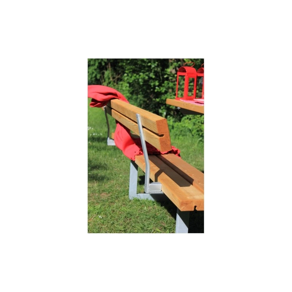 Plus A/S Plus Løst Ryglæn T/Bord-Bænke-sæt/Basic Lærk 185850-3 4 Plus A/S Plus Løst Ryglæn T/Bord-Bænke-sæt/Basic Lærk 185850-3 - Billede 2