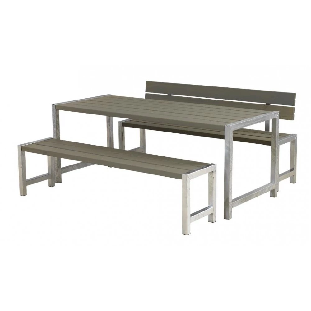 Plus A/S Plus Plankebænk - 176 Cm - Grøn - 185420-11 3 Plus A/S Plus Plankebænk - 176 Cm - Grøn - 185420-11