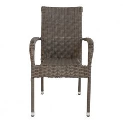Homeshop Spisebordsstol Havestol I Kubu Grey Polyrattan - 7001115