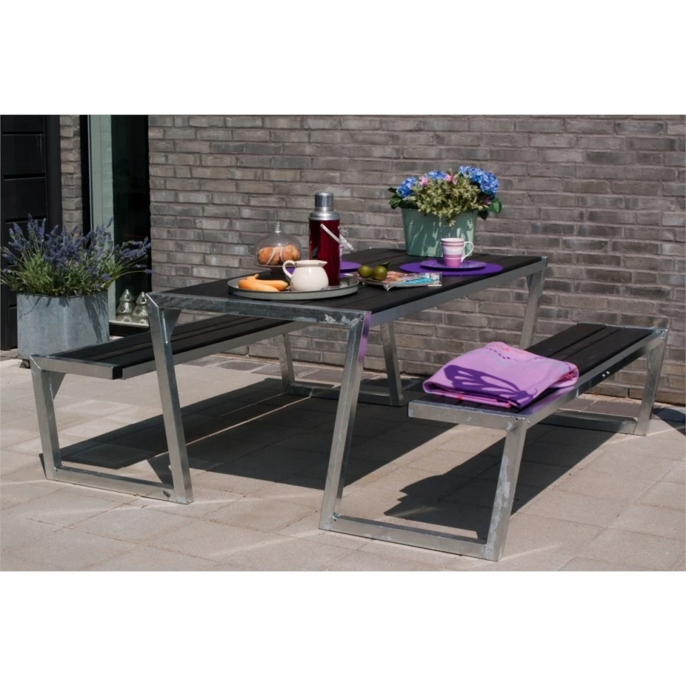 Plus A/S Plus Cafe-bænk - 185560-15 Sort 3 Plus A/S Plus Cafe-bænk - 185560-15 Sort