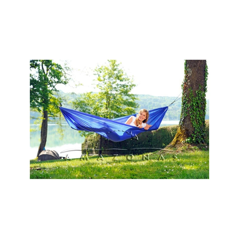 Amazonas Travel Set Blue Hængekøje 3 Amazonas Travel Set Blue Hængekøje