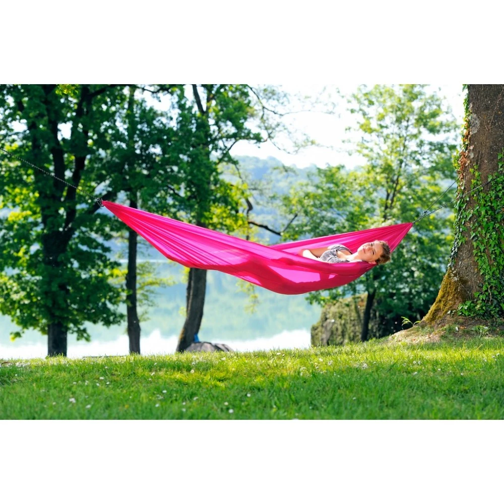 Amazonas Travel Set Pink Hængekøje 4 Amazonas Travel Set Pink Hængekøje - Billede 2