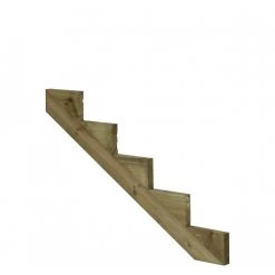 Plus A/S Plus Trappevange 5-Trin - 1 Stk. Side Til Terrassetrappe 546240