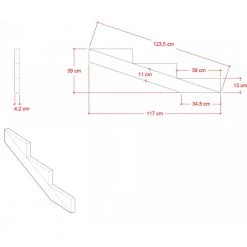 Plus A/S 19º Trappevange 3 Trin - Trinbredde 39 Cm - 525543 5 Plus A/S 19º Trappevange 3 Trin - Trinbredde 39 Cm - 525543 -Tilbud homeshop Butik unnamed file 1677