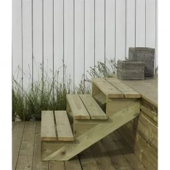 Plus A/S Plus Trappevange 3-Trin - 1 Stk. Side Til Terrassetrappe 546226