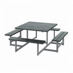 Plus A/S Plus Alpha Bord/Bænkesæt M/2 Ryglæn - 177 Cm - ReTex - Grøn - 187612-31