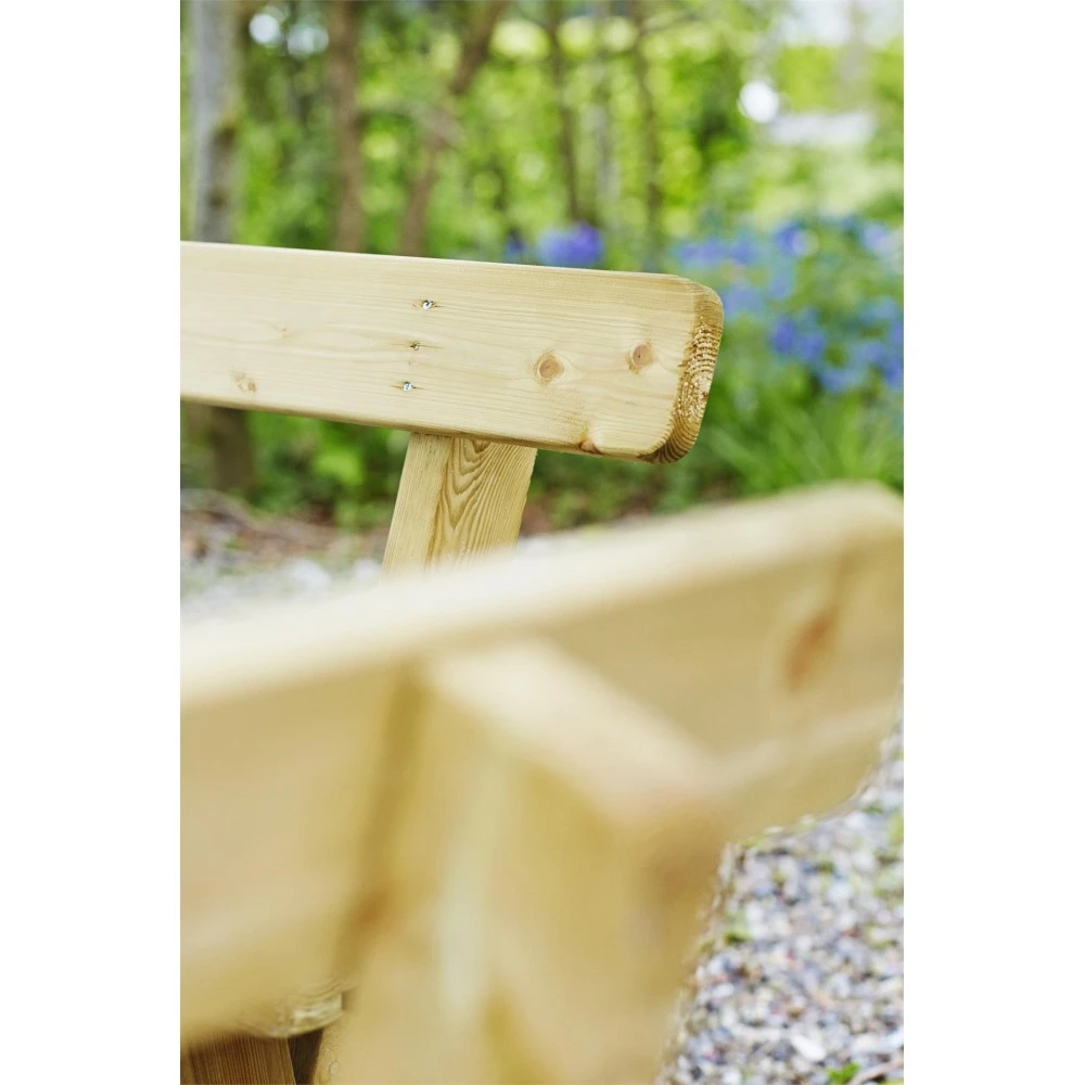 Plus A/S Plus Bord/Bænkesæt Kombimøbel M/ryglæn 4-kantet Trykimprægneret 18534-1 6 Plus A/S Plus Bord/Bænkesæt Kombimøbel M/ryglæn 4-kantet Trykimprægneret 18534-1 - Billede 4