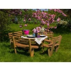 Plus A/S Plus Rundt Bord/bænkesæt Ø238 M/ryglæn Trykimprægneret 18535-1 11 Plus A/S Plus Rundt Bord/bænkesæt Ø238 M/ryglæn Trykimprægneret 18535-1 -Tilbud homeshop Butik unnamed file 303