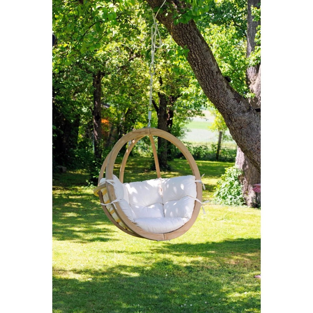 Amazonas Globo Hængestol M/off White Pude, U/stander 4 Amazonas Globo Hængestol M/off White Pude, U/stander - Billede 2