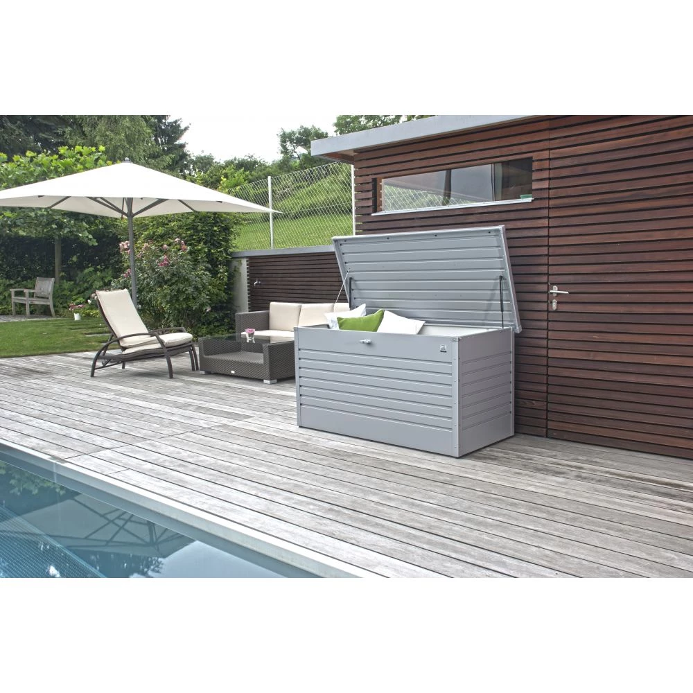 Biohort Hyndebox 180 Sølv Stål Metallic 5 Biohort Hyndebox 180 Sølv Stål Metallic - Billede 3