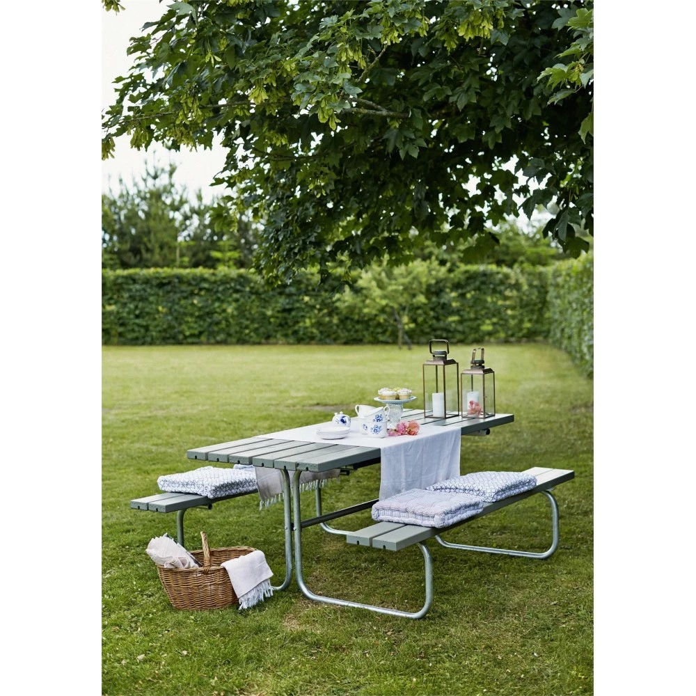 Plus A/S Plus Classic Bord-bænkesæt Gråbrun 185870-18 3 Plus A/S Plus Classic Bord-bænkesæt Gråbrun 185870-18