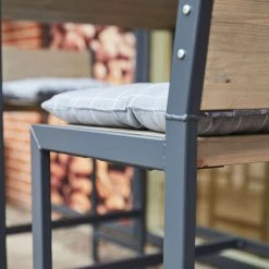 Plus A/S Plus Funkis Barsæt - Består Af: Bord Og 2 Bænke - Gråbrun -Tilbud homeshop Butik unnamed file 397