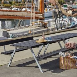 Plus A/S Plus Alpha Bord/Bænkesæt M/1 Ryglæn - B 118 Cm X H - Sort -Tilbud homeshop Butik unnamed file 421