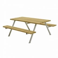 Plus A/S Plus Alpha Bord/Bænkesæt - 177 Cm - Lærk