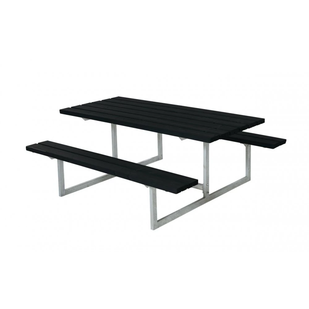 Plus A/S Plus Basic Bord/Bænke-sæt Grundmalet Sort 185810-15 6 Plus A/S Plus Basic Bord/Bænke-sæt Grundmalet Sort 185810-15 - Billede 4