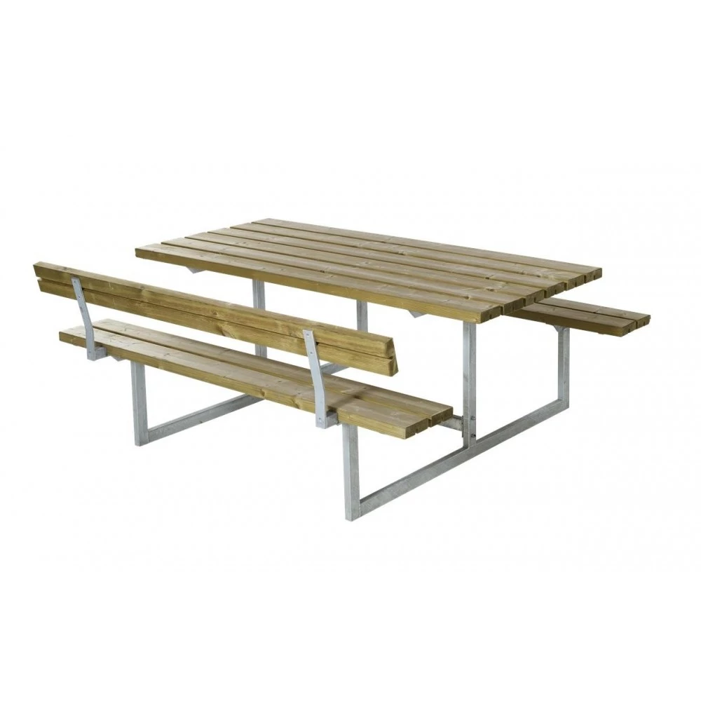 Plus A/S Plus Basic Bord/Bænke-sæt M/1 Ryglæn Trykimprægneret 185811-1 3 Plus A/S Plus Basic Bord/Bænke-sæt M/1 Ryglæn Trykimprægneret 185811-1