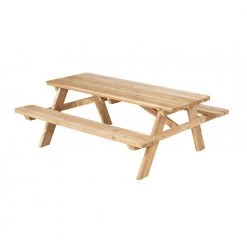 Plus A/S Plus Bord-bænkesæt 180x165/70cm Europæisk Lærk 49145-1