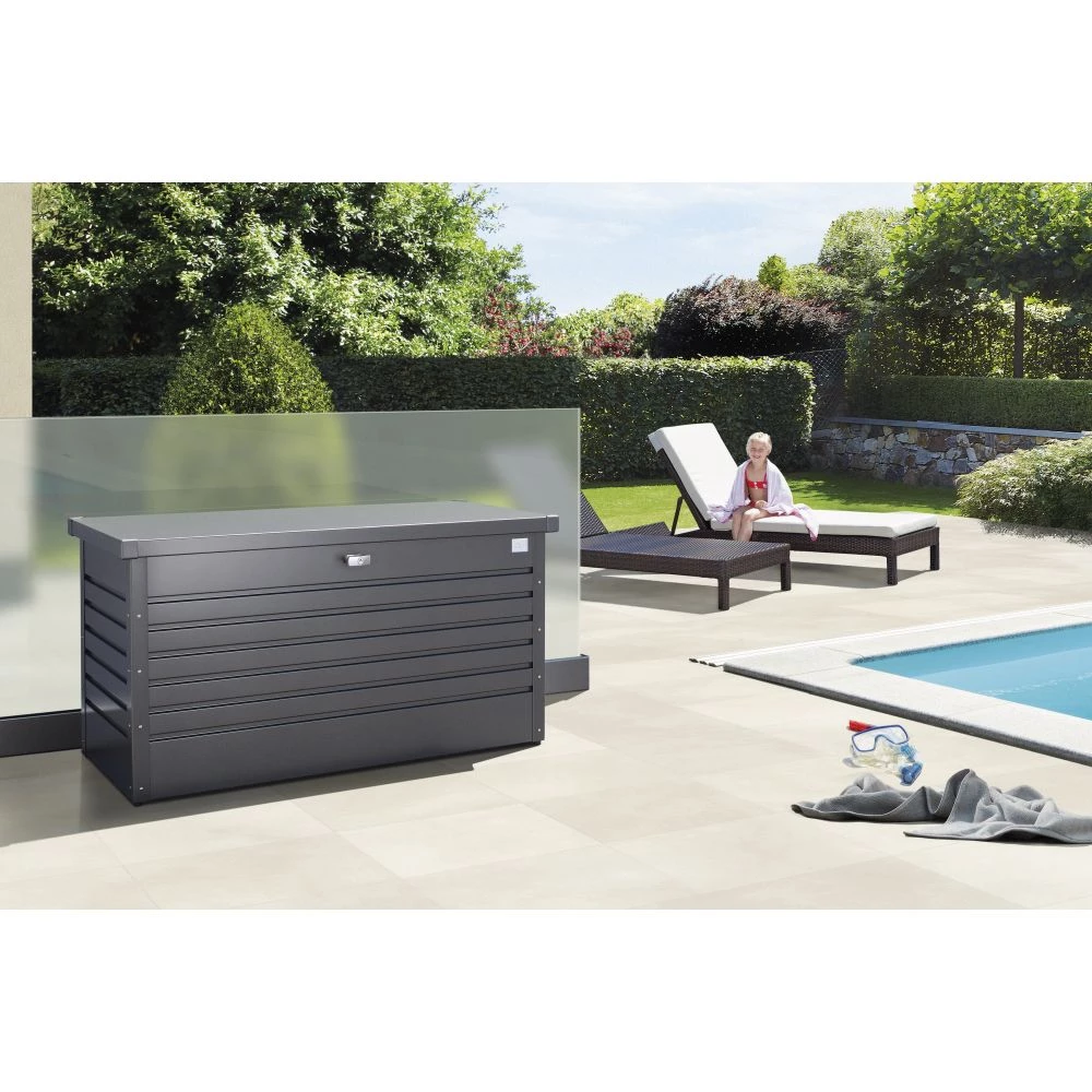 Biohort Hyndebox 130 Mørke Grå Metallic 4 Biohort Hyndebox 130 Mørke Grå Metallic - Billede 2