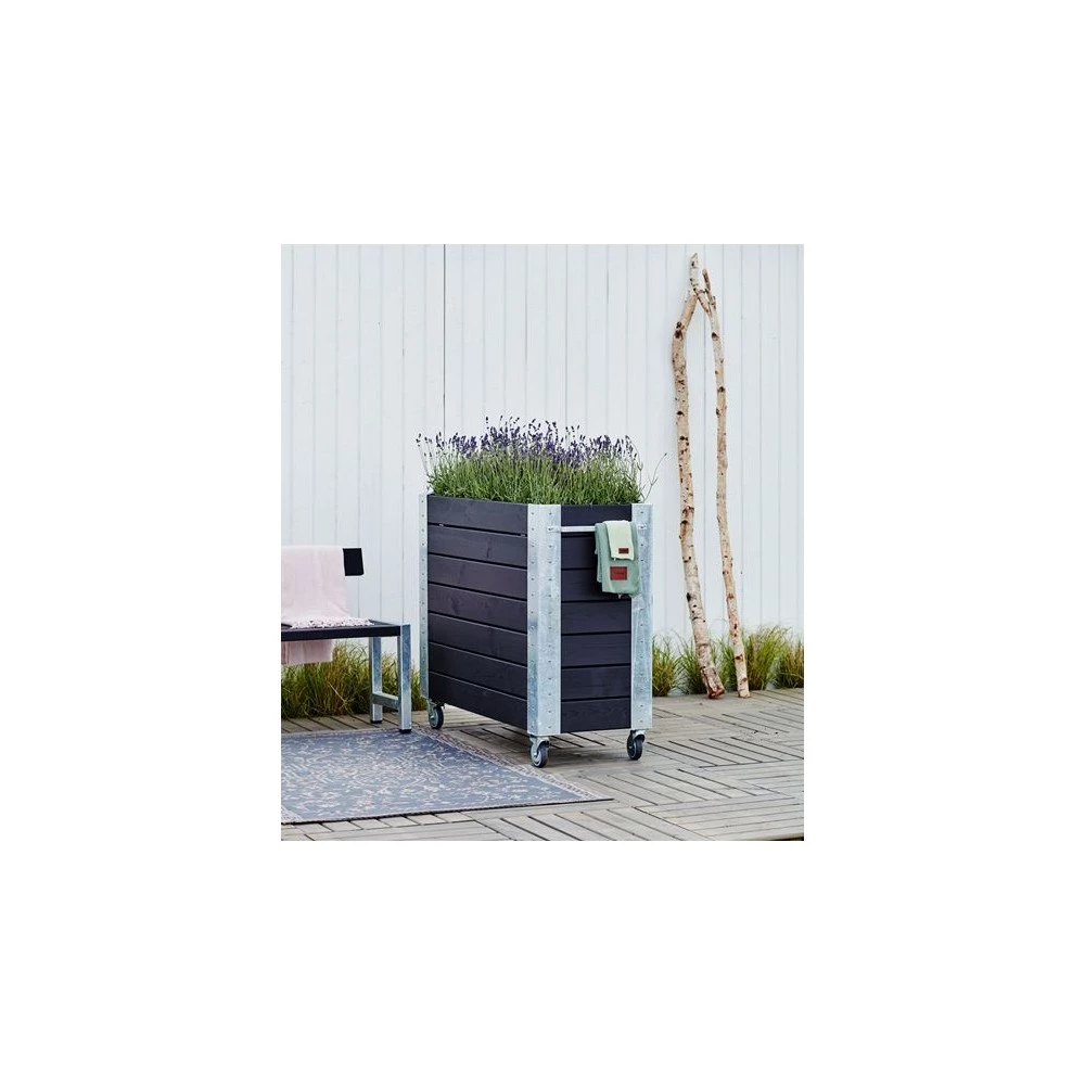 Plus A/S Plus Cubic Blomsterkasse - 18263-15 Sort 5 Plus A/S Plus Cubic Blomsterkasse - 18263-15 Sort - Billede 3