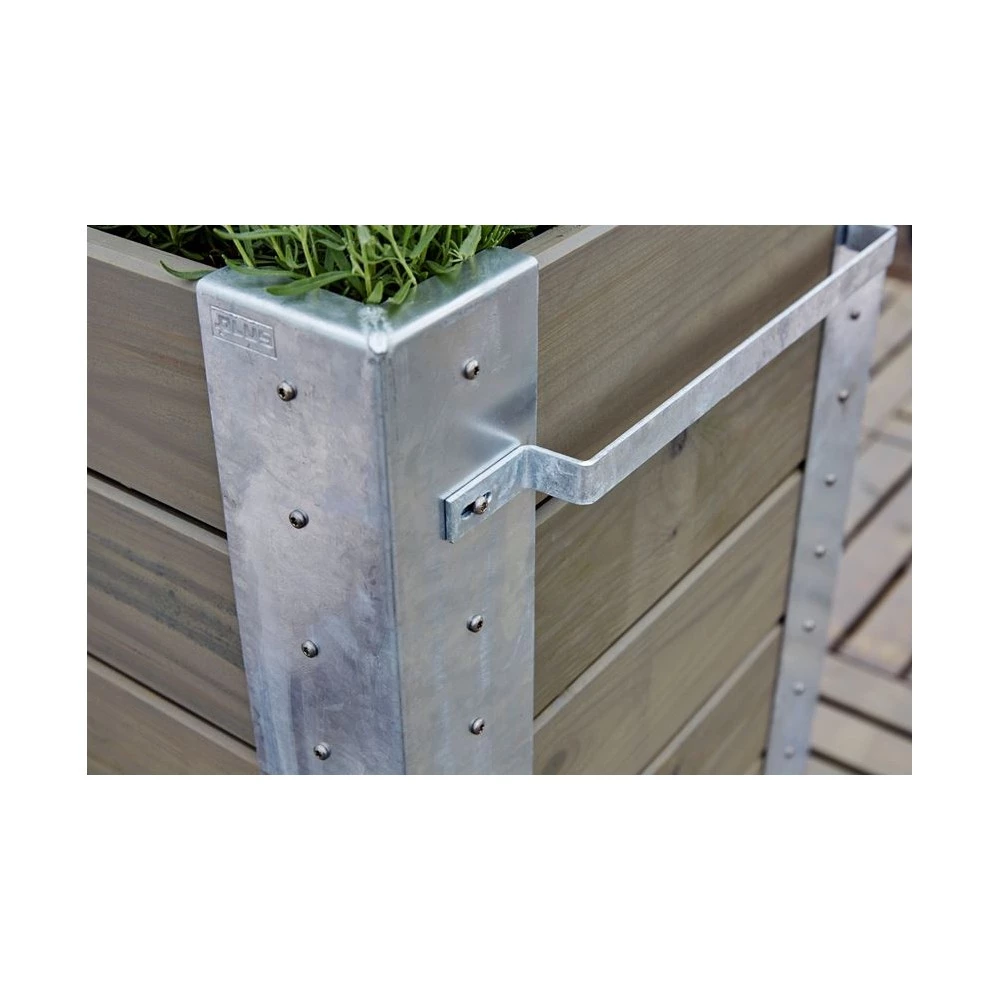 Plus A/S Plus Cubic Blomsterkasse - 18263-18 Gråbrun 6 Plus A/S Plus Cubic Blomsterkasse - 18263-18 Gråbrun - Billede 4