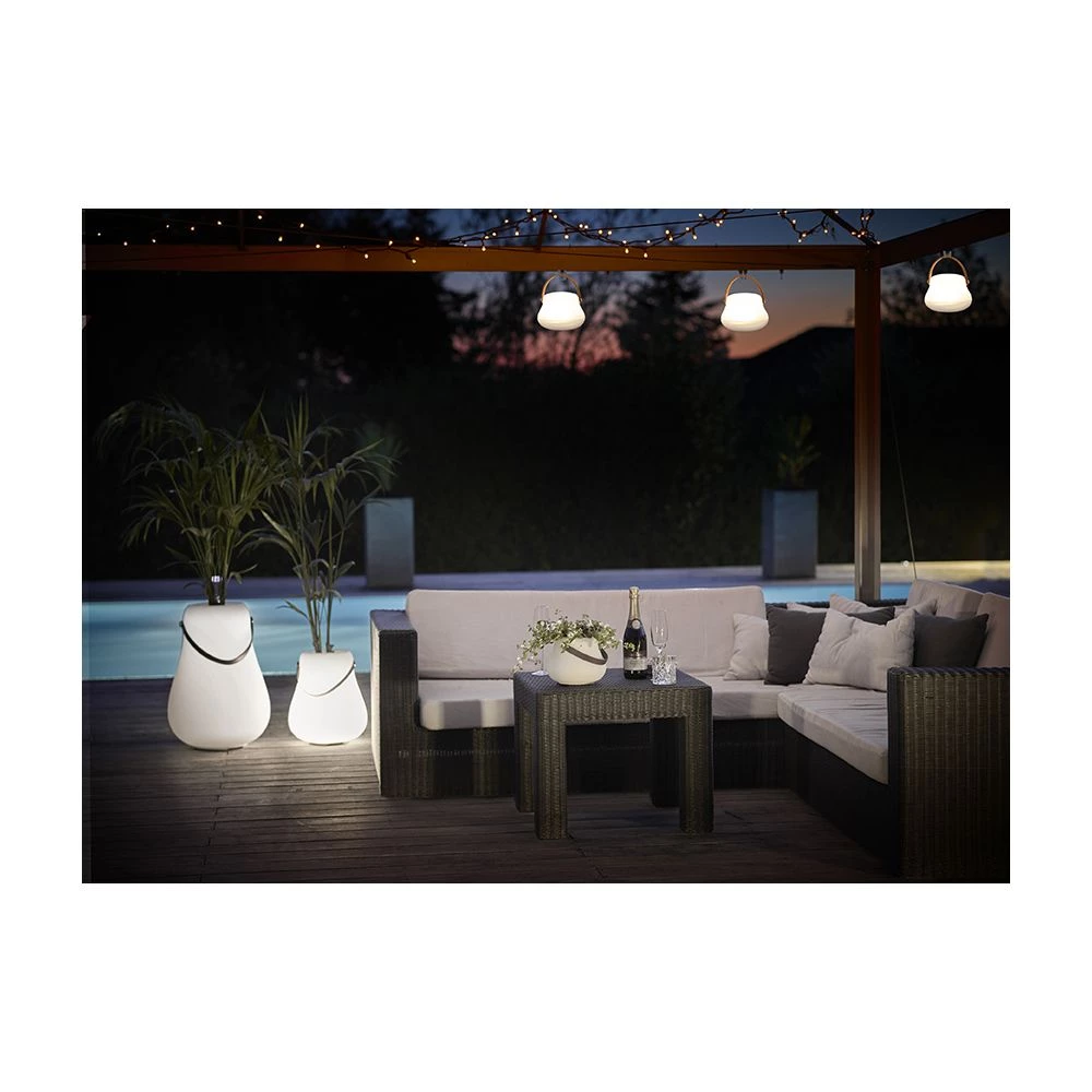 Nordic D'Luxx NORDIC D’LUXX Flowerpot XL Light&speak Med Indbygget LED Lys Og Bluetooth Højtaler – Styres I APP 15 Nordic D'Luxx NORDIC D’LUXX Flowerpot XL Light&speak Med Indbygget LED Lys Og Bluetooth Højtaler – Styres I APP - Billede 14