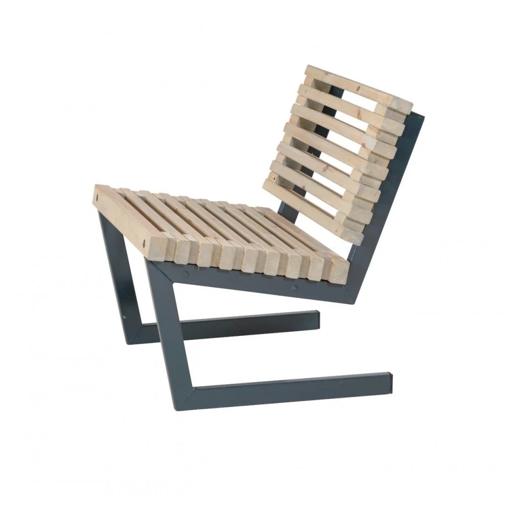 Plus A/S Plus Siesta Tralle Stol 80cm Drivtømmerfarve 19612-12 4 Plus A/S Plus Siesta Tralle Stol 80cm Drivtømmerfarve 19612-12 - Billede 2