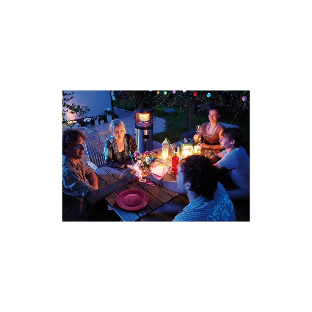 Homeshop Polo Plus 2.0 Gas Terrassevarmer I Rustfri Stål 6 Homeshop Polo Plus 2.0 Gas Terrassevarmer I Rustfri Stål - Billede 4