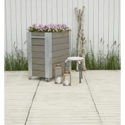 Plus A/S Plus Cubic Blomsterkasse 87x50x95cm M/hjul Gråbrun 18241-18 11 Plus A/S Plus Cubic Blomsterkasse 87x50x95cm M/hjul Gråbrun 18241-18 -Tilbud homeshop Butik unnamed file 677
