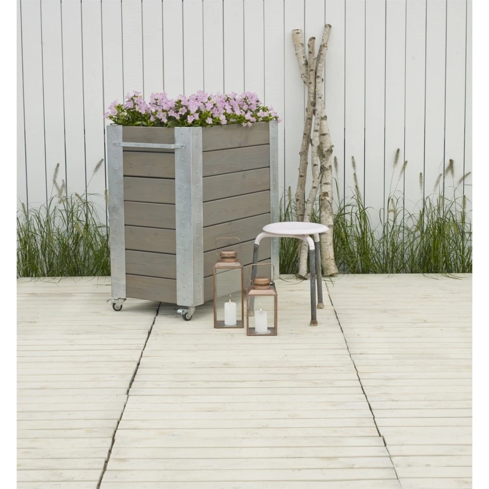 Plus A/S Plus Cubic Blomsterkasse 87x50x95cm M/hjul Gråbrun 18241-18 7 Plus A/S Plus Cubic Blomsterkasse 87x50x95cm M/hjul Gråbrun 18241-18 - Billede 5