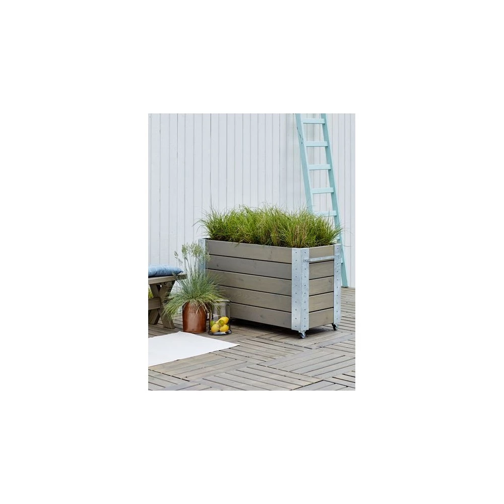 Plus A/S Plus Cubic Blomsterkasse - 18262-18 Gråbrun 4 Plus A/S Plus Cubic Blomsterkasse - 18262-18 Gråbrun - Billede 2