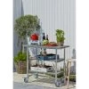 Plus A/S Plus Urban Picnic Grillbord M/2 Hylder Og Hjul Gråbrun 179541-18 -Tilbud homeshop Butik unnamed file 724
