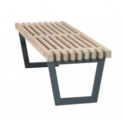 Plus A/S Plus Siesta Tralle Bænk/bord 140cm Drivtømmerfarve 19615-12