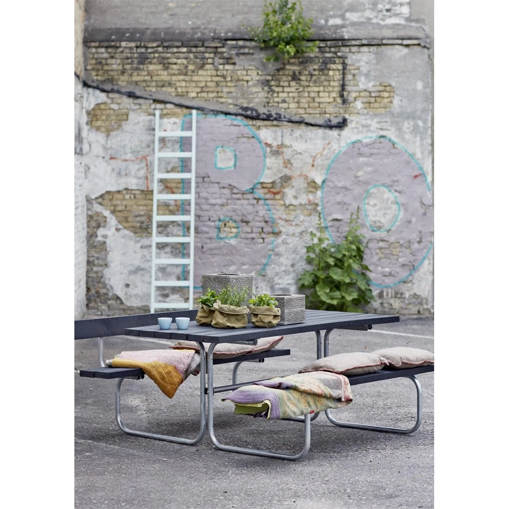 Plus A/S Plus Alpha Bord/Bænkesæt - 118 Cm - ReTex - Sort - 187510-35 3 Plus A/S Plus Alpha Bord/Bænkesæt - 118 Cm - ReTex - Sort - 187510-35