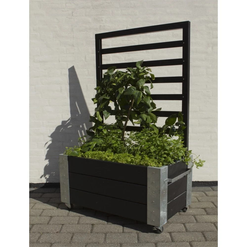 Plus A/S Plus Cubic Blomsterrumdeler 87x50x130cm M/hjul Sort 18239-15 6 Plus A/S Plus Cubic Blomsterrumdeler 87x50x130cm M/hjul Sort 18239-15 - Billede 4