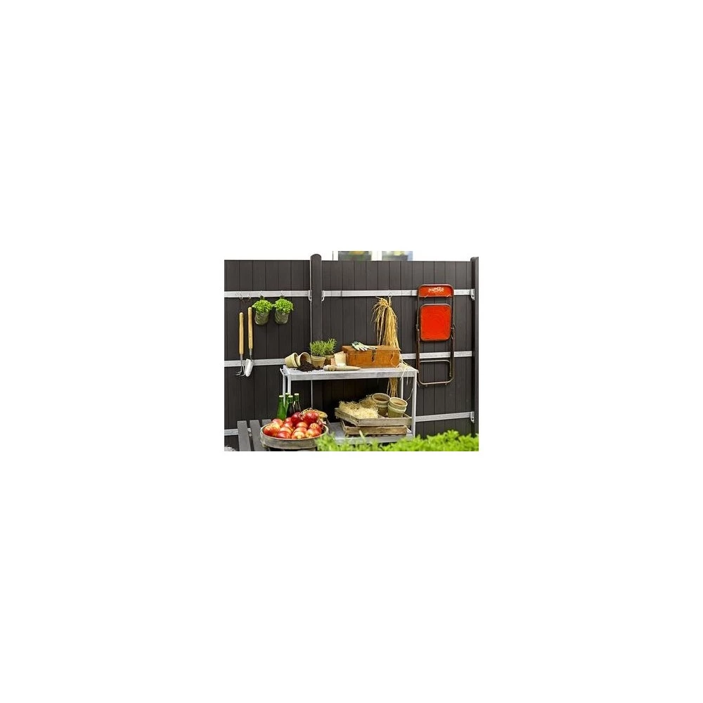 Plus A/S Plus Cubic Plantebord 40x110 Cm Galvaniseret Stål 17943-1 8 Plus A/S Plus Cubic Plantebord 40x110 Cm Galvaniseret Stål 17943-1 - Billede 6