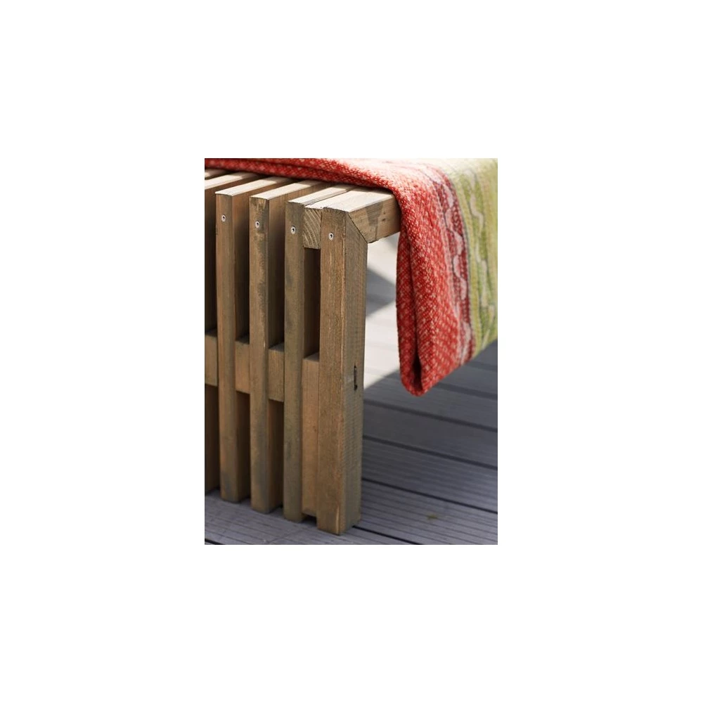 Plus A/S Plus Rustik Trallebænk Design - 19535-12 Drivtømmerfarve 4 Plus A/S Plus Rustik Trallebænk Design - 19535-12 Drivtømmerfarve - Billede 2